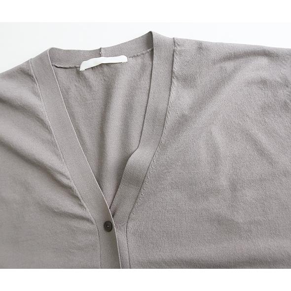 evam eva（エヴァムエヴァ） カーディガン レディース cotton cardigan