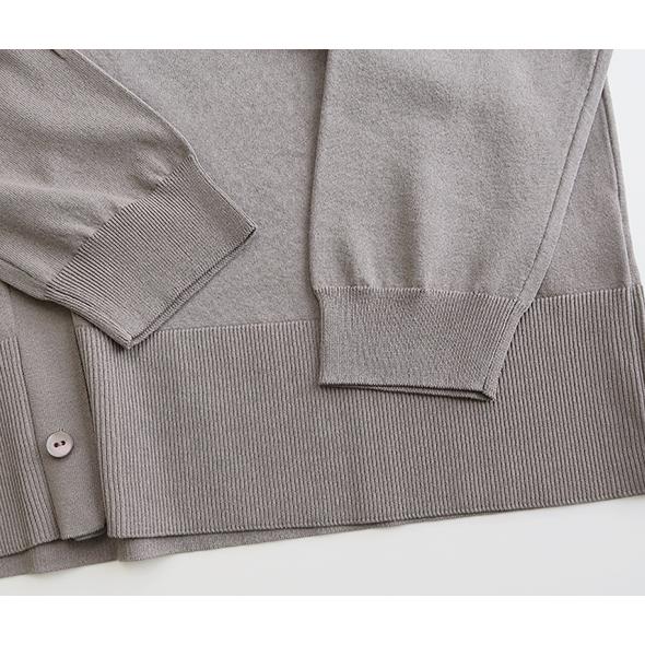 evam eva（エヴァムエヴァ） カーディガン レディース cotton cardigan