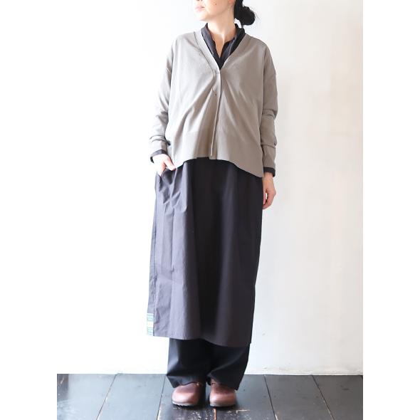 evam eva エヴァムエヴァ　アンサンブル　ロングカーディガン　コットン evam eva（エヴァムエヴァ） カーディガン レディース cotton cardigan