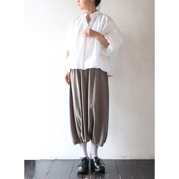 evam eva（エヴァムエヴァ） パンツ レディース cotton sarrouel pants