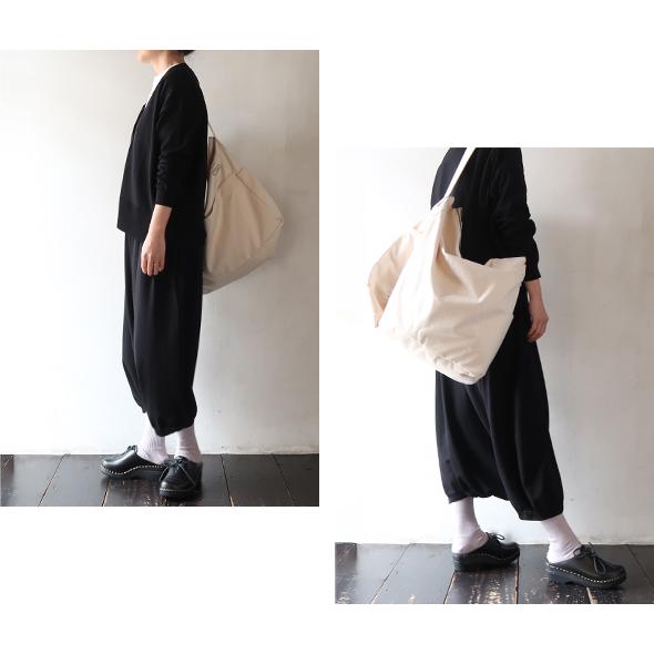 evam eva（エヴァムエヴァ） パンツ レディース cotton sarrouel pants
