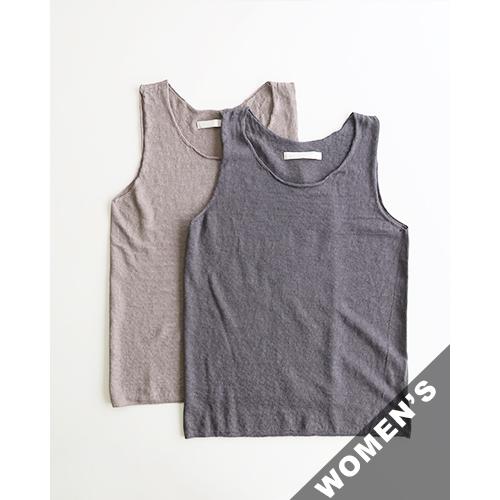 evam eva（エヴァムエヴァ） タンクトップ レディース linen