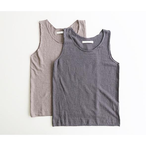 evam eva（エヴァムエヴァ） タンクトップ レディース linen