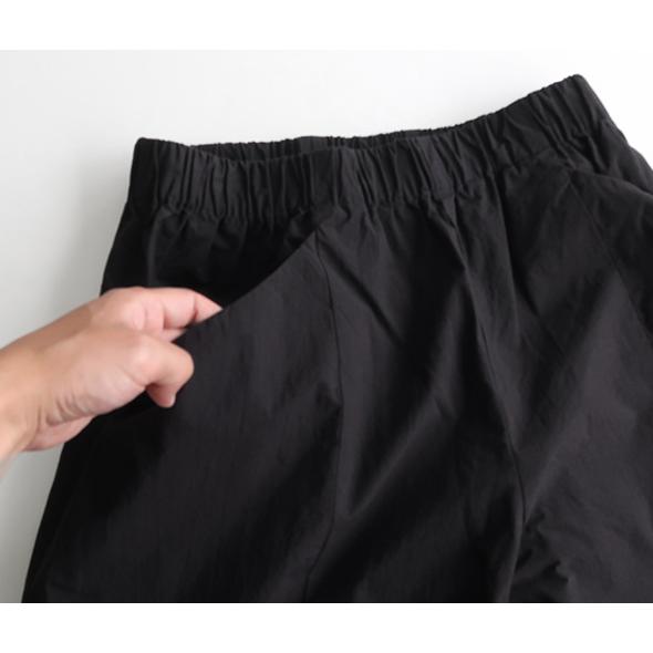 evam eva（エヴァムエヴァ） パンツ レディース cotton cropped pants