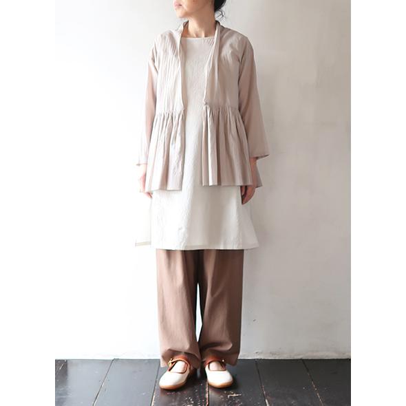 evam eva コットンチュニック evam eva（エヴァムエヴァ） チュニック レディース pin check tunic