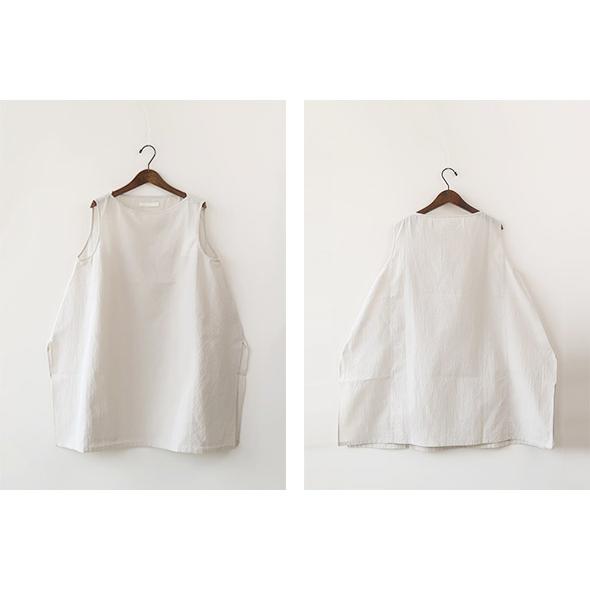 evam eva（エヴァムエヴァ） チュニック レディース pin check tunic