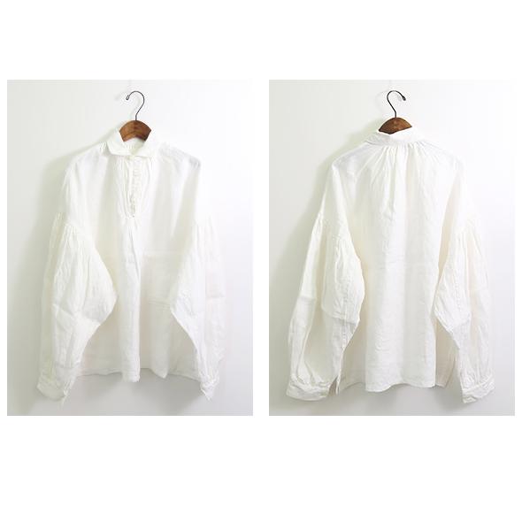 KAPITAL キャピタル シャツ レディース リネンキャンバス フリル