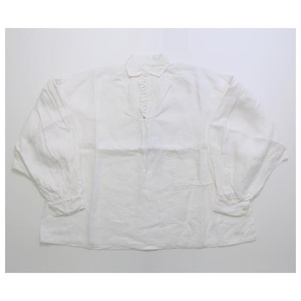 キャピタル　kapital リネン　ストライプ　チュニック　ブラウス　シャツ キャピタル kapital リネン ストライプ チュニック ブラウス シャツ