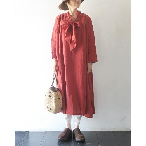 キャピタル ワンピース Kapital レディース フレンチクロスリネン チョーカードレス K1903op062 送料無料 K1903op062 Takanna 通販 Yahoo ショッピング