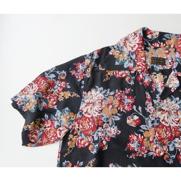 KAPITAL キャピタル シャツ メンズ シルクレーヨン シャンペトル