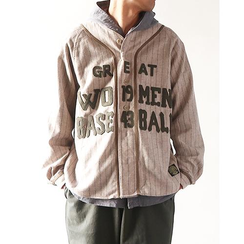 KAPITAL（キャピタル） シャツ メンズ ウールストライプ(太) GREAT