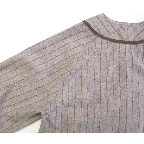 KAPITAL（キャピタル） シャツ メンズ ウールストライプ(太) GREAT