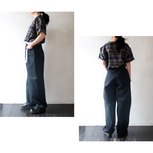 KAPITAL（キャピタル） パンツ メンズ レディース 14oz ブラック