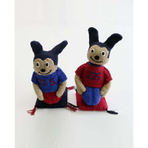 ティグルブロカンテ TIGRE BROCANTE 福助ナッティーフェルトマスコット
