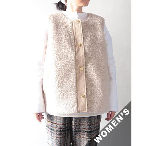 Barbour バブアー ベスト レディース dulsie liner - ECRU ボア