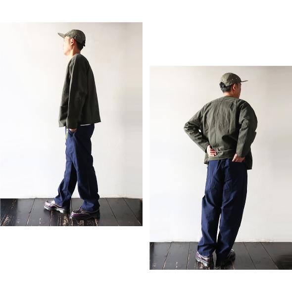 TIGRE BROCANTE ティグルブロカンテ ワークパンツ ワイド レッグM TIGRE BROCANTE（ティグルブロカンテ） パンツ インディゴドビー