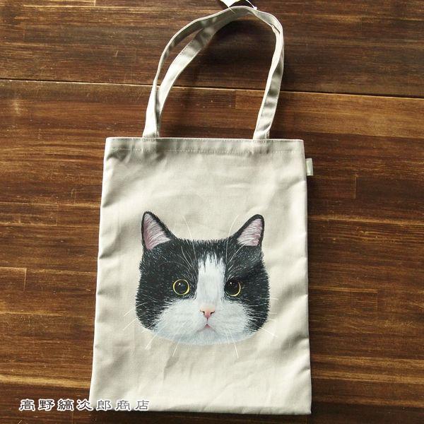 jou jou lierトートバッグ グレー A4トート 猫 CAT 雑貨 F｜takano-coffee｜05