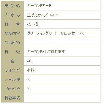 mofusandガーランドカード  クリスマスドーナツ   1枚 グリーティングカード【レターパックプラス可20個・レターパックライト可10個・メール便可5個まで】B｜takano-coffee｜07