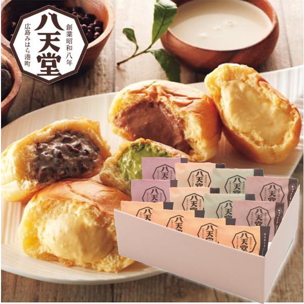 八天堂 くりーむパン12個詰合せ : ギフトハウスタカノYahoo!店