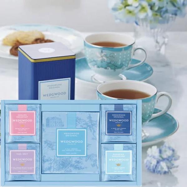 お値下げ　ウエッジウッド ブルーコーヒーセット WEDGWOOD（ウェッジウッド） ウェッジウッド紅茶シグニチャーティー