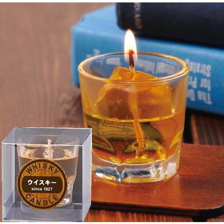 カメヤマ ろうそくローソク 故人の好物シリーズ ウイスキーロック