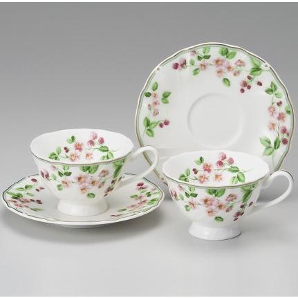 ナルミ】レティシア ティーカップ&ソーサーペア 220cc : ギフトハウス