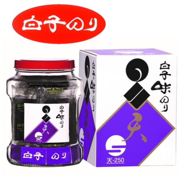 のりこ 白子のり 瓶入り味のり 天-250 : ギフトハウスタカノYahoo!店 - 通販