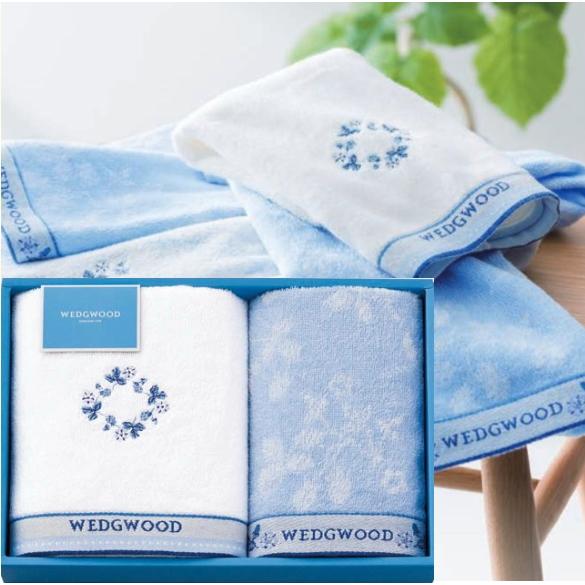  ウェッジウッドバスタオル ウォシュ＆フェイスタオル 3点セット WEDGWOOD（ウェッジウッド） フェイスタオル ウォッシュタオル