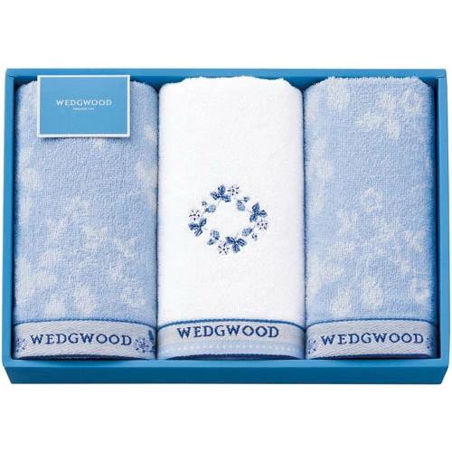 WEDGWOOD（ウェッジウッド） フェイスタオル2枚 ウォッシュタオル1枚