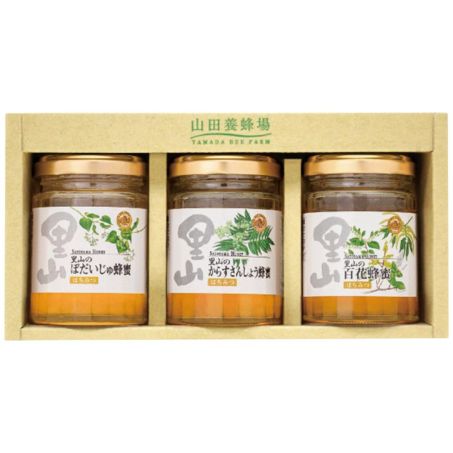 山田養蜂場 国産蜂蜜3本セット S3-BHK : ギフトハウスタカノYahoo!店