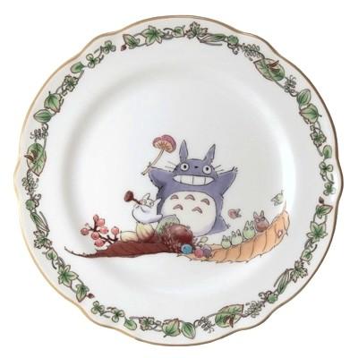 ノリタケ製「となりのトトロ」陶器プレート ノリタケ 【ノリタケ】≪となりのトトロ≫ 22cmプレート : ギフト
