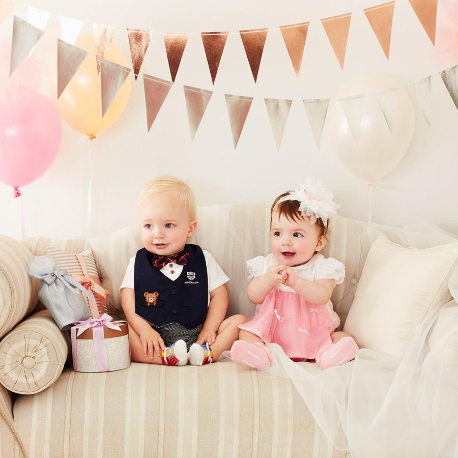 MIKI HOUSE ミキハウス mikihouse ドレス風スタイ・ブルマセット