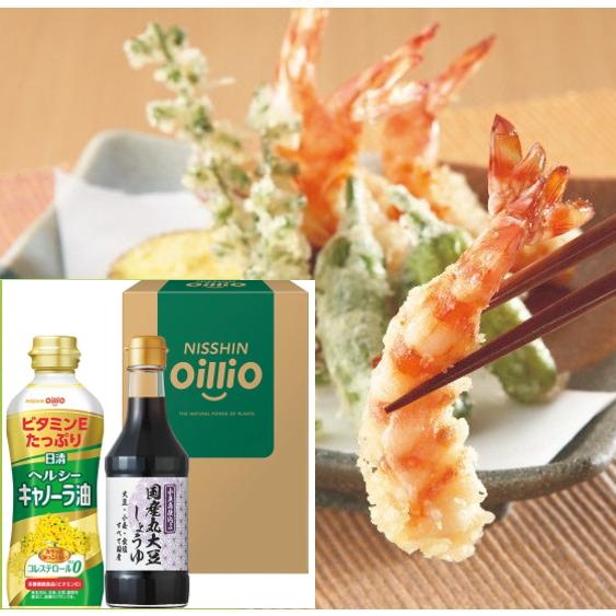 BOSCO（ボスコ） 日清 ヘルシーオイル&小豆島醤油ギフト TOS-10A