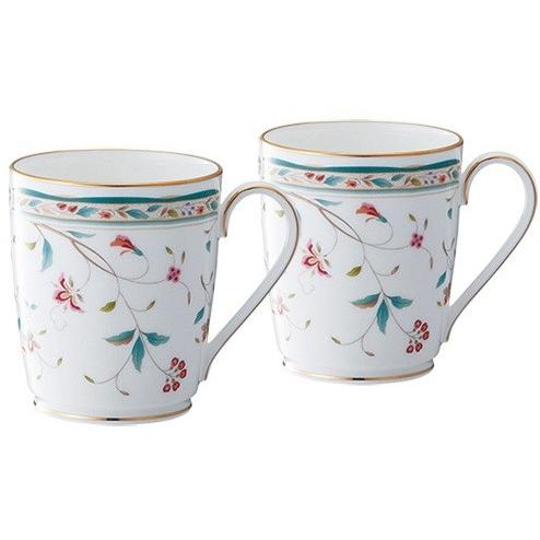 ノリタケ 【ノリタケ】≪花更紗≫ マグカップペア : ギフトハウス