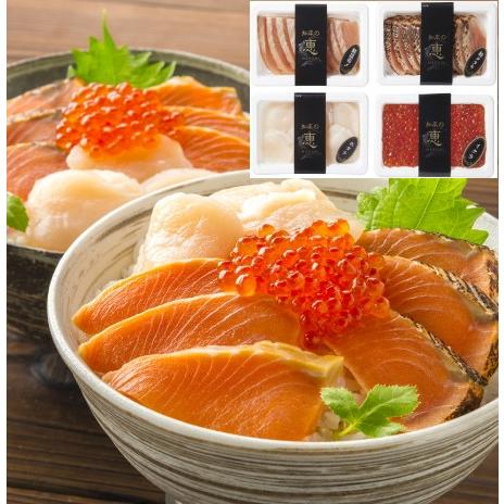 七夕 北海道 知床丼セット : ギフトハウスタカノYahoo!店 - 通販