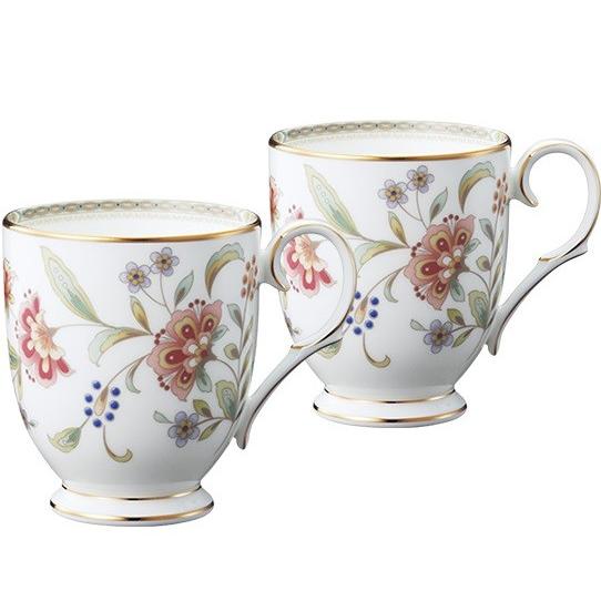 ノリタケ 【ノリタケ】≪プリムローズ≫ マグカップペア : ギフト