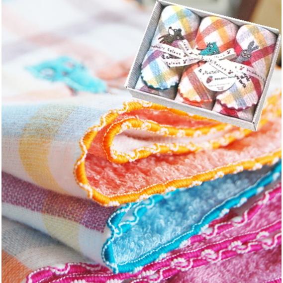 今治タオル【コンテックス】デュオハンカチタオル3枚 : ギフトハウス