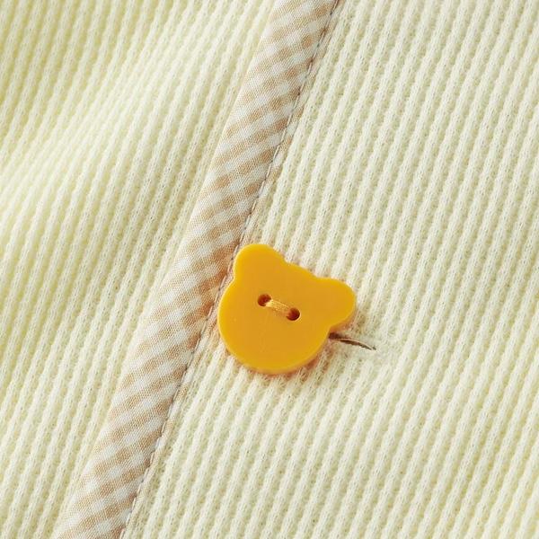 MIKIHOUSE ミキハウス ホットビスケッツ「ワッフル素材ポンチョ」の画像