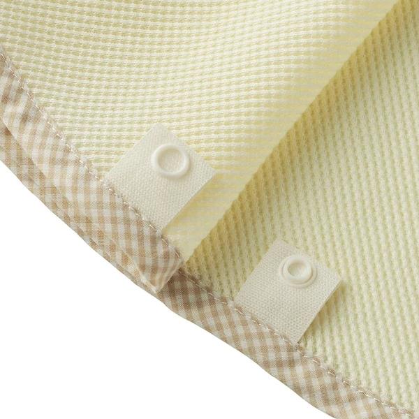 MIKIHOUSE ミキハウス ホットビスケッツ「ワッフル素材ポンチョ」の画像