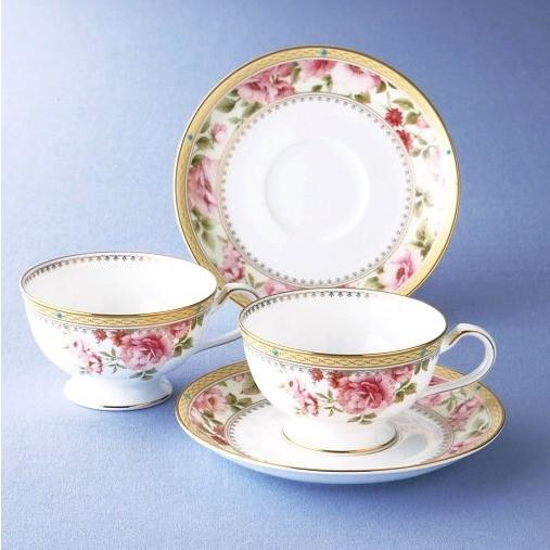ノリタケ 【ノリタケ】≪ハートフォード≫ ティー・コーヒー碗皿 ノリタケ 【ノリタケ】≪ハートフォード≫ ティー・コーヒー碗皿