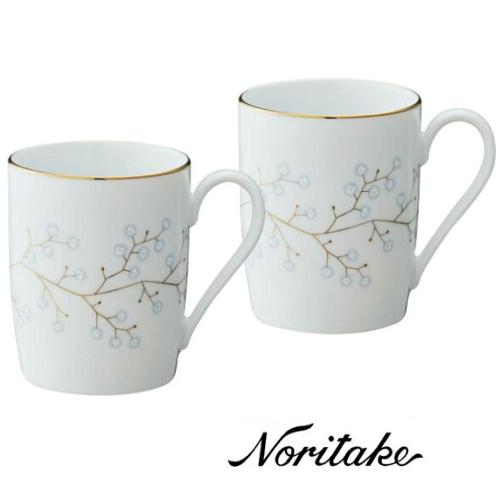 ノリタケ 【ノリタケ】ホワイトベル マグカップペア : ギフトハウス