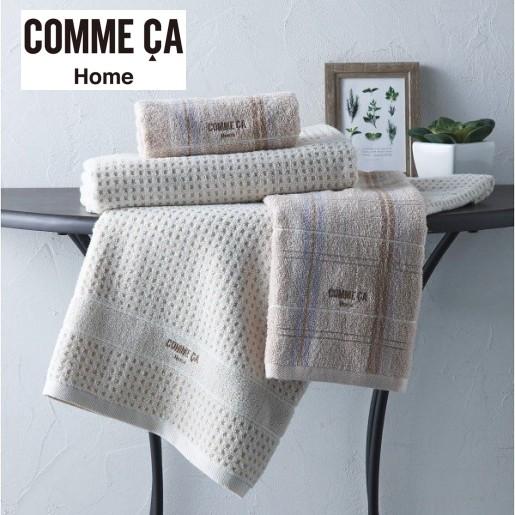 COMME CA Home ウォッシュタオル　2枚セット ハーモニック コムサホーム ウォッシュタオル 2枚セット