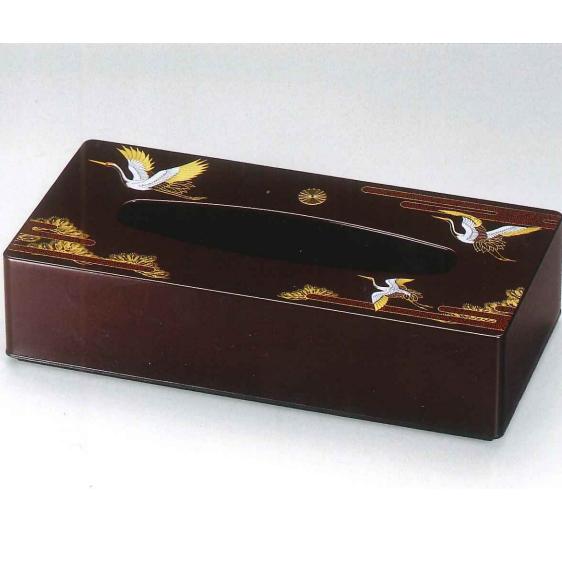松鶴ティッシュBOX 菊紋入 : ギフトハウスタカノYahoo!店 - 通販