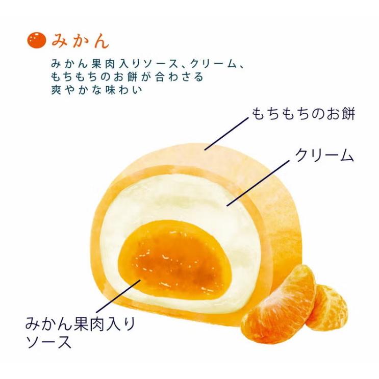 中島大祥堂 Hitotoe 凍らせて食べる なめらかクリームのフルーツ大福 6