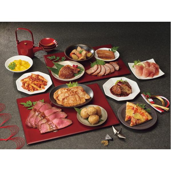 伊藤ハム 「賛否両論」和食おせちA＆B＆Cセット 全17品 (約6~8人前