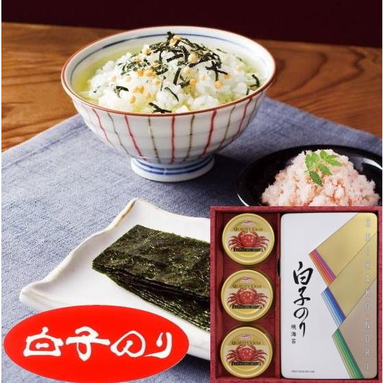 白子のり・カニ缶詰め合わせギフト SN-300 : ギフトハウスタカノYahoo