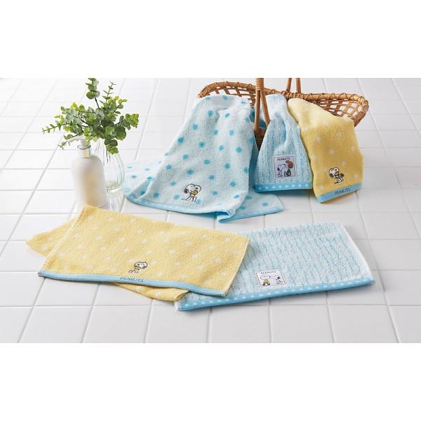 SNOOPY スヌーピーハグ バス・フェイス・ウォッシュタオルセット