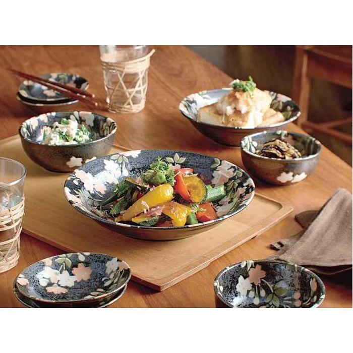 宇野千代 花和み 組皿揃（272501）送料無料！ : ギフトハウスタカノ
