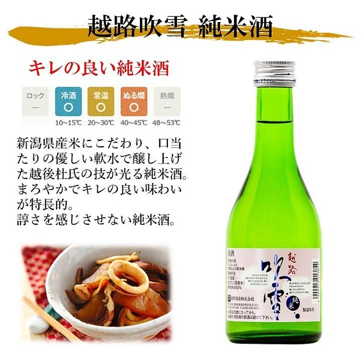父の日 21 お酒 日本酒 越路吹雪 純米酒 本醸造 飲み比べセット 300ml 2本 辛口 小瓶 ミニボトル ギフト プレゼント 新潟 高野酒造 11 越後酒蔵 高野酒造 Yahoo 店 通販 Yahoo ショッピング
