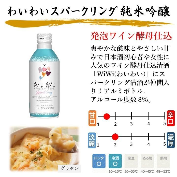高野酒造 日本酒 スパークリング ワイン酵母仕込み wiwi わいわい